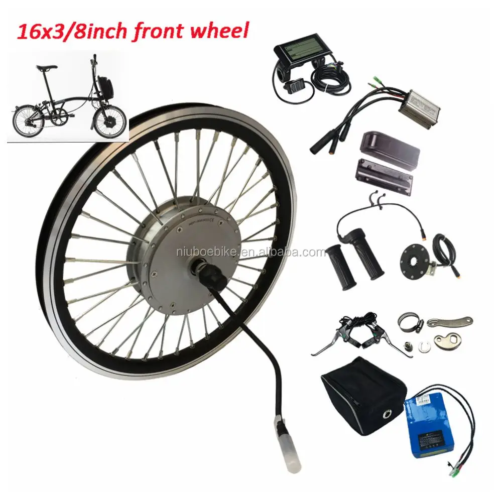 36v 250w Hub Motor Front Wheel 75mm Dropout Br0mpton Electric Bike