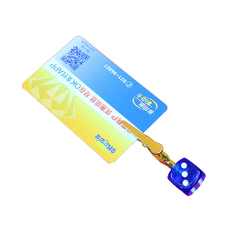 

UKETA wholesale pp cases dice design card grabbers roach cilpper for lady long nails, Colorful