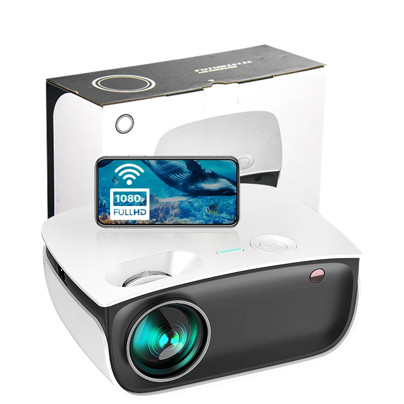 

Best Selling 4K Mini 6500 Ansi Lumens Hd Led Projector Home Theater Projector