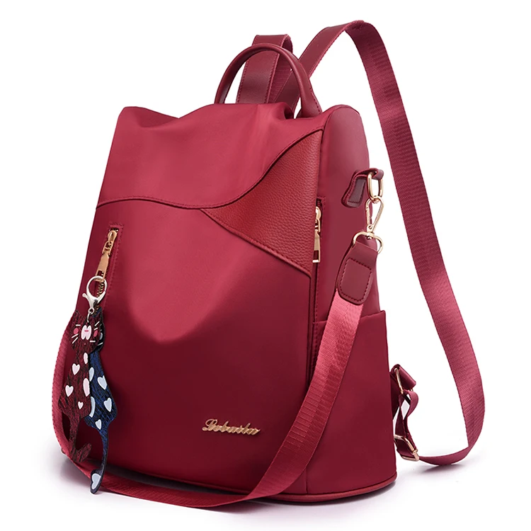 

Mochilas dama 3 way women backpack China watertight rucksack design ladies oxford backpack anti theft