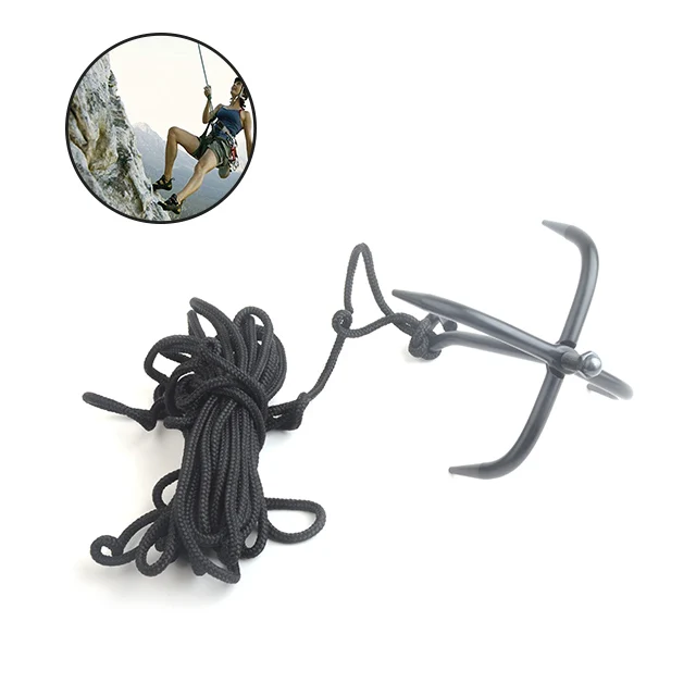 Stainless Steel Four Climbing Claws Grappling Hook For Outdoor Camping