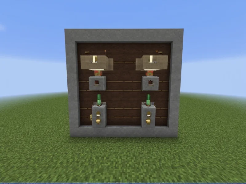 Minecraft dispenser auto crafter core components setup