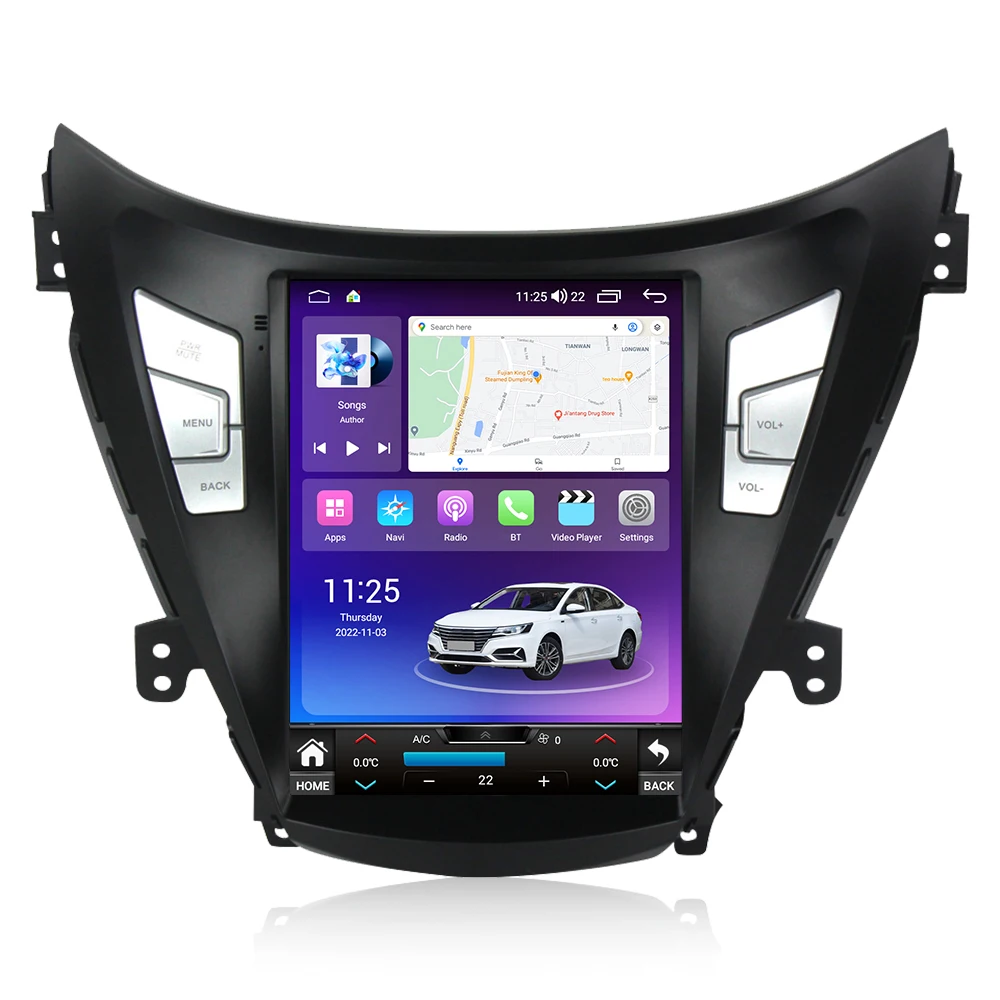 

TS series 8g 128g 9.7inch IPS touch screen car portable wireless carplay for Hyundai Elantra 2011-2013 car radio with bt gps DSP