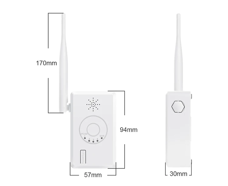WiFi Range Extender Mini Wireless Wifi IPC Router Repeater for Wifi Camera System Enhanced Transmission Distance