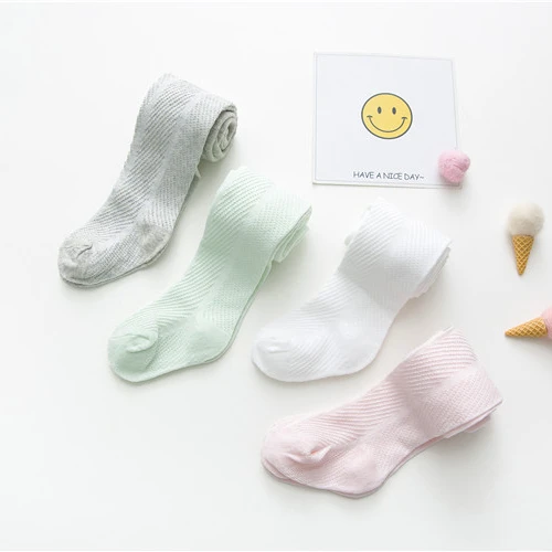 

Favorable price custom design pure color kids tights stockings cotton pantyhose