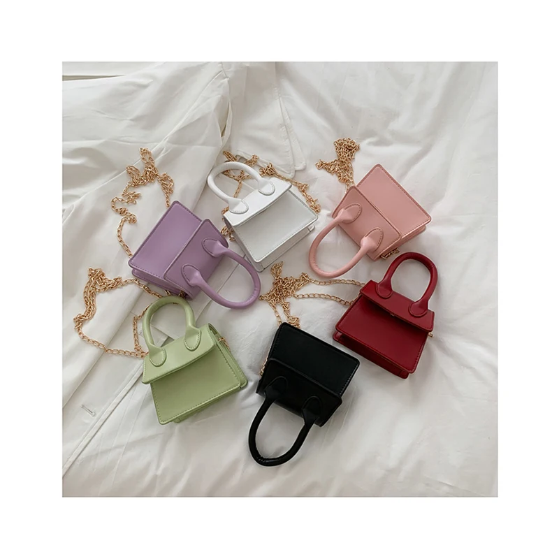 

2020 Mini Cute PU Leather Crossbody Bags For Women Luxury Designer Messenger Shoulder Bag Girls Small Hasp Purses and Handbags