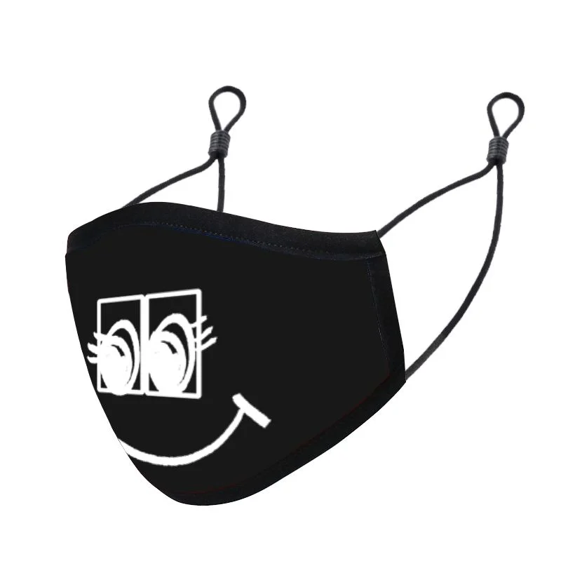 
Reusable Unisex Anti Pollution Black Facemas k 