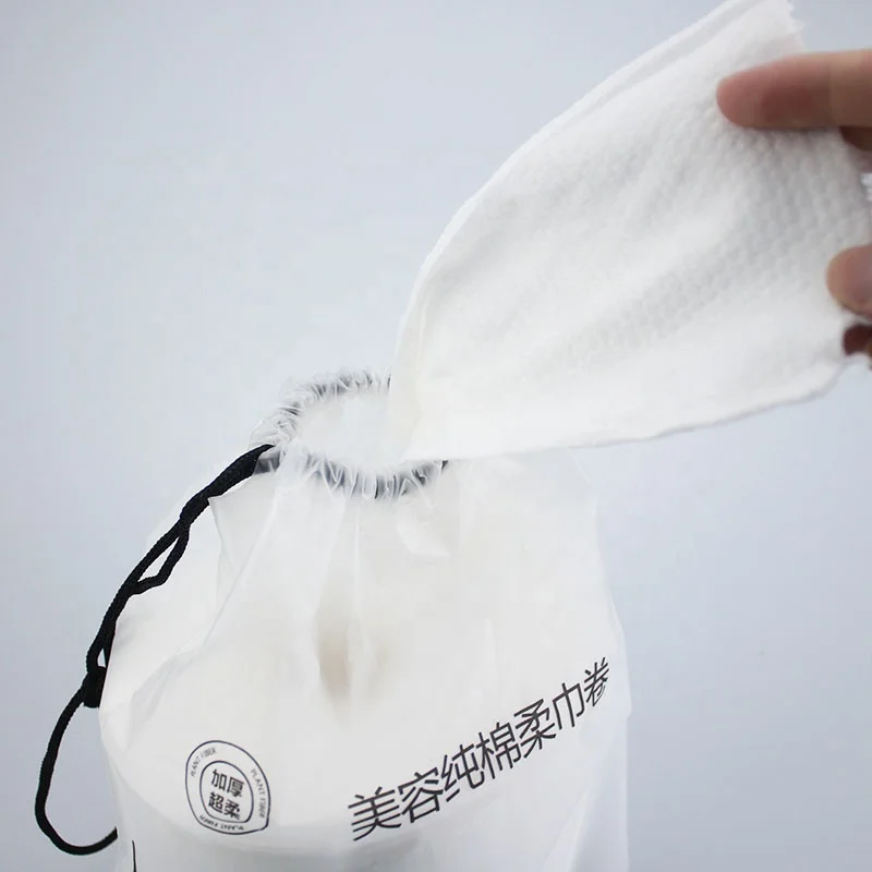 
customization dry wipe Non woven face towel facial cotton tissue makeup remover disposable washcloth cleansing dry wipes 