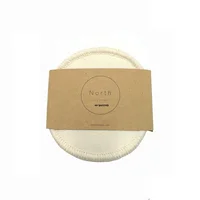 

Sopurrrdy Factory Directly Wholesale Round Face Bamboo Washable Reusable Makeup Remover Pads Bamboo Make Up Remover Pads