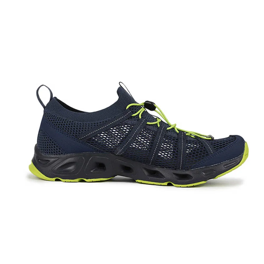 

High Quality Non Slip Outsole Beach shoes Breathable Mesh Wading Creek Shoes Men's Casual Sneakers, Black