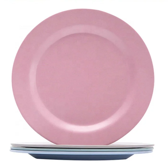 

5 pieces Eco-Friendly Tableware wheat straw plates for Dishes & Dinnerware Sets, Variety