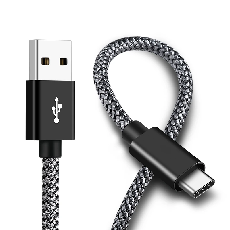 

Creative PD Fast Charging 3A 2m Nylon Braided USB A to Type C Cable For Mobile Phone