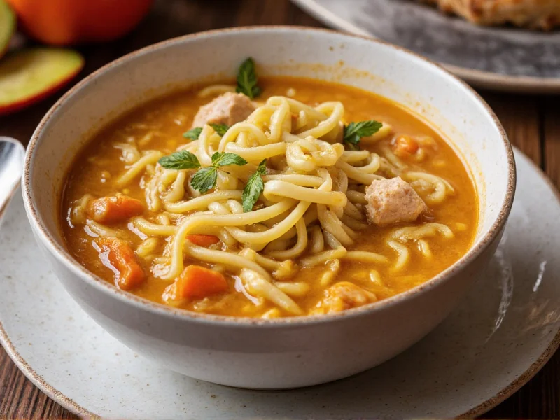 Perfect Chicken Noodle Soup with Reames Noodles Recipe