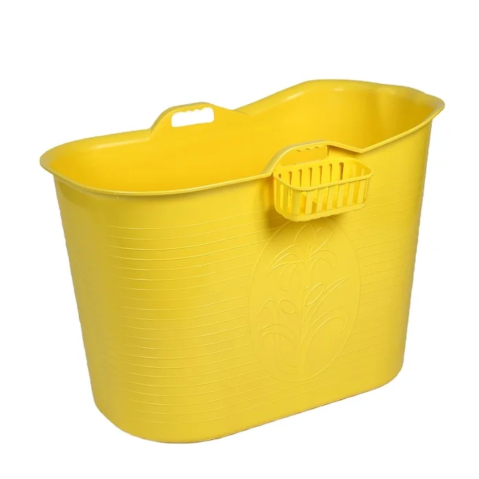 

2021 Test Passed PP5 Bathroom Plastic Portable Bathtub for Adults, Plastic Bucket Baby Bath Tub for sale