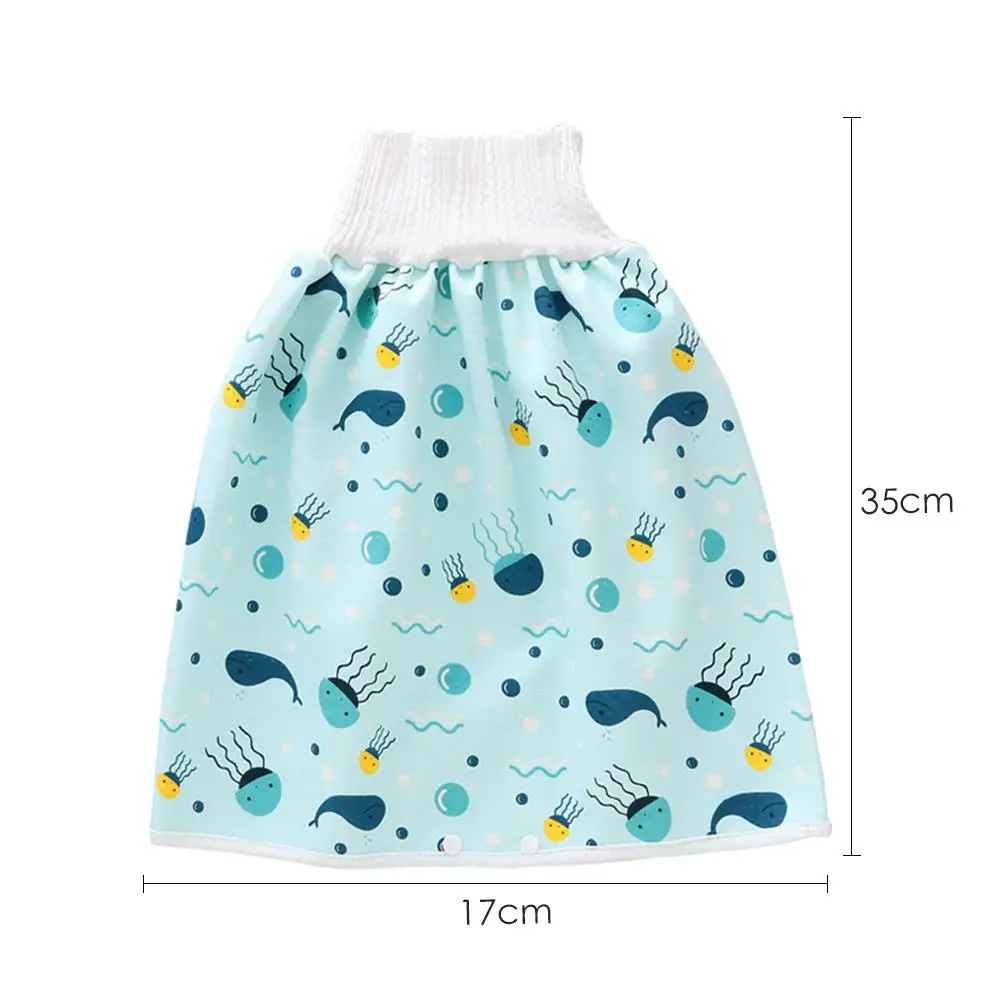

Baby Training Diaper Skirt Pure Cotton Soft And Breathable Anti-leakage Waterproof Breathable For Night Sleep