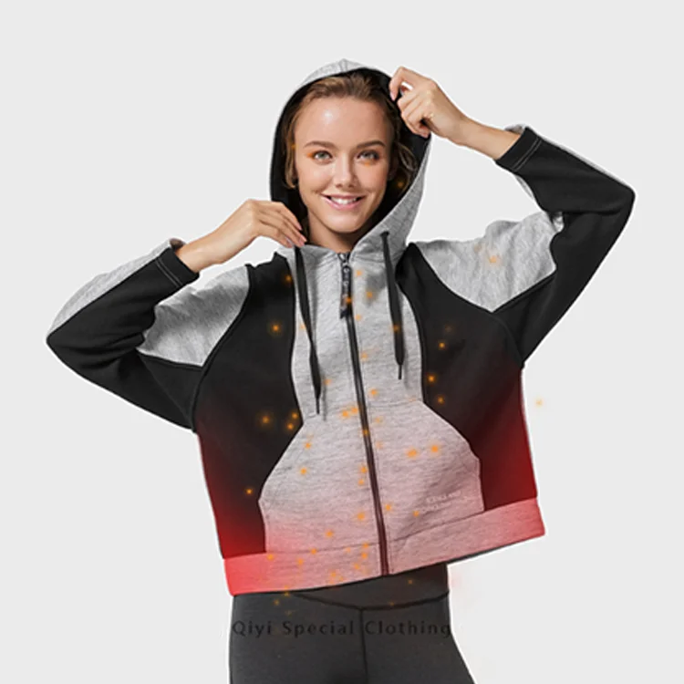 
Made In China Superior Quality Qiyi smart heating jacket-hodded woman for sale air condition clothes 