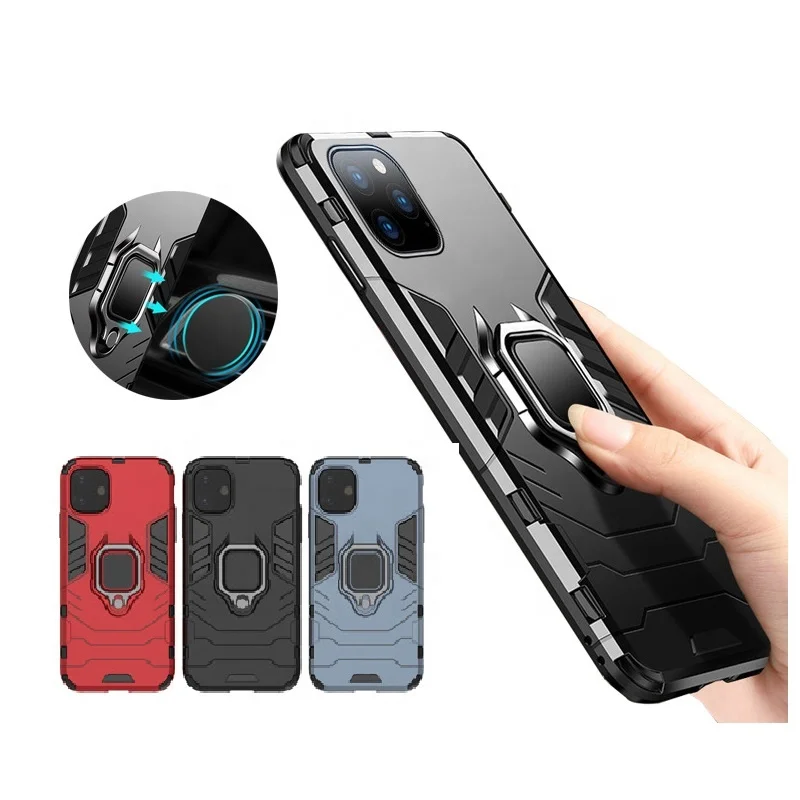 

360 Metal finger ring Magnetic Kickstand Phone Case Car for XIAOMI REDMI POCO M3 X3 NOTE9 NOTE 9S 9 9A 9C NOTE9T 10T NOTE10 PRO, Black,sky blue,red.