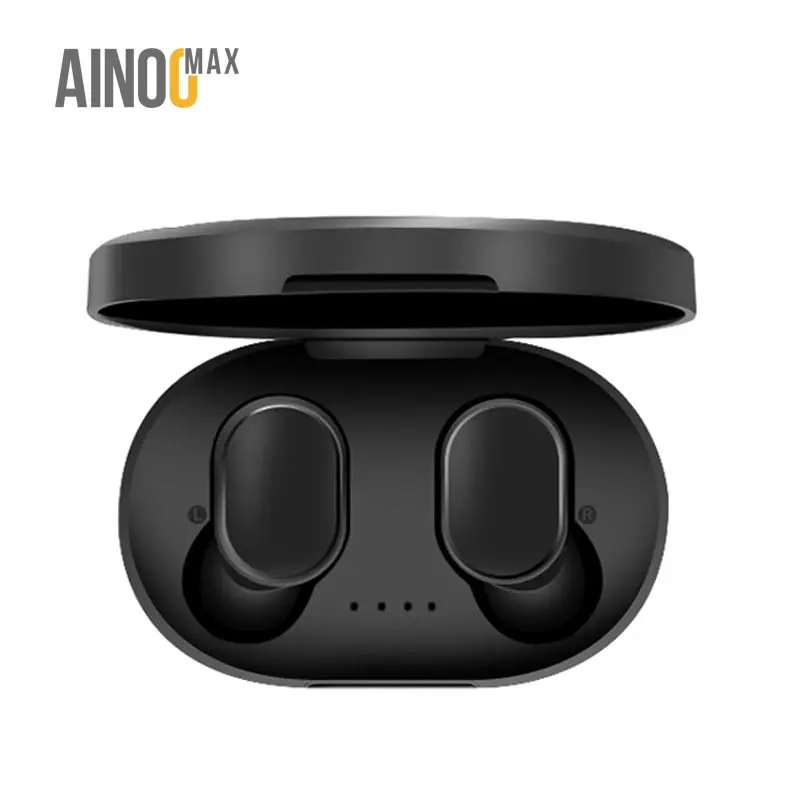 

Ainoomax L448 tws true wireless earphone sport mobile boat stereo mini in-ear handsfree e6s a6s m1 earbuds headphone with mic, Depend on item