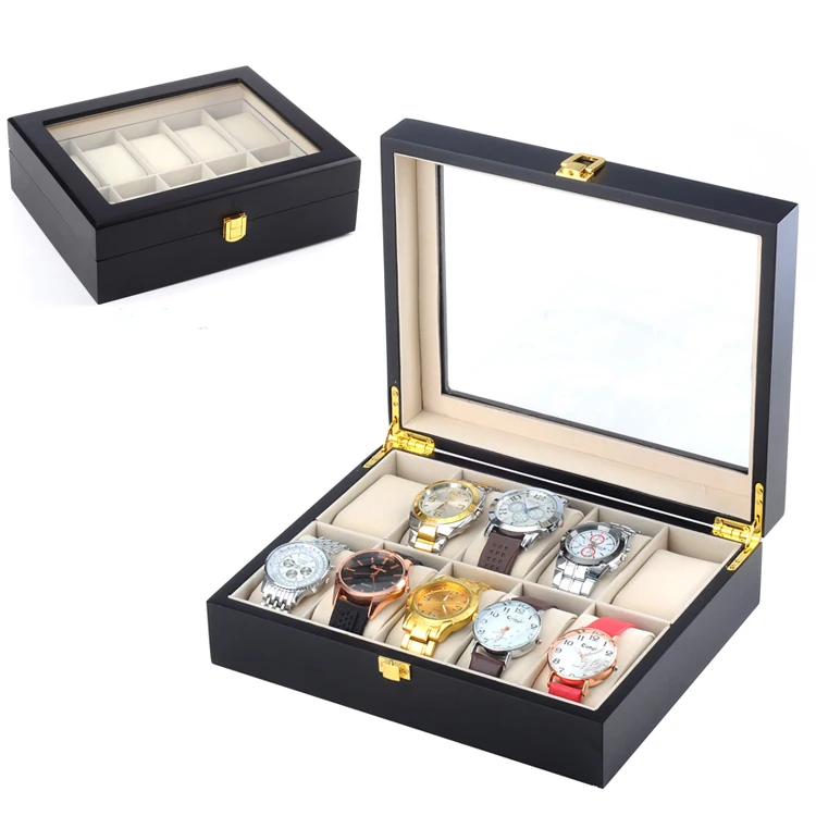 

Wooden Watch Presentation Box Mens Watch Box Case Box For Watches Jewelry