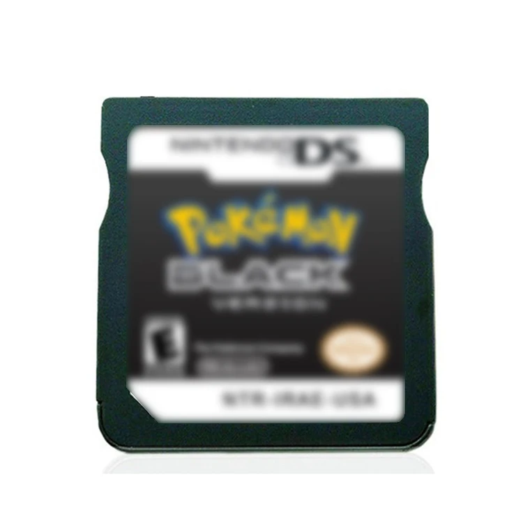 

Games Cartridge Video Game Console Card Pokemoned black Game Card for Nintendo 3DS NDSI NDSL NDS Lite