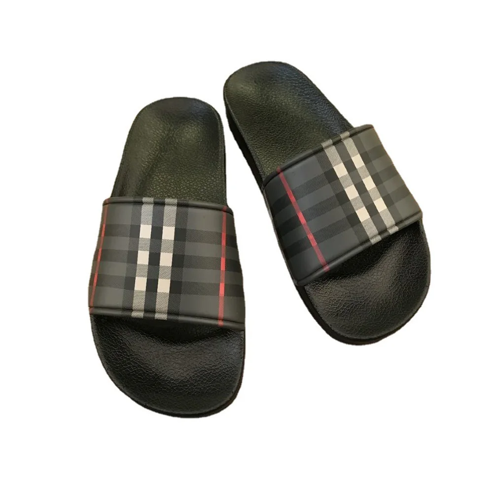 

Men Indoor Home Slippers Summer Non-Slip Shoes Soft Bottom designer Sandals Slippers Men's Flat Shoes Flip Flops