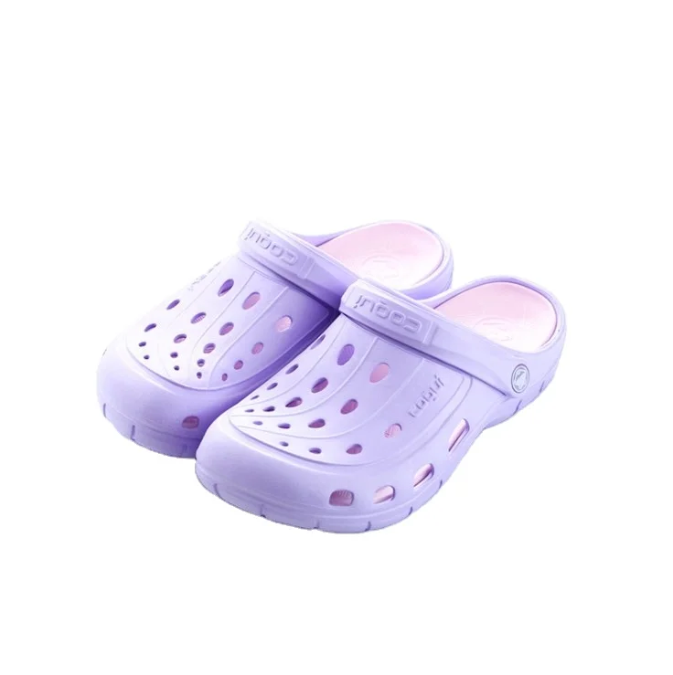 

New Dongdong shoes women's and men's stalls sell EVA slippers non slip sandals beach garden shoes couple slippers