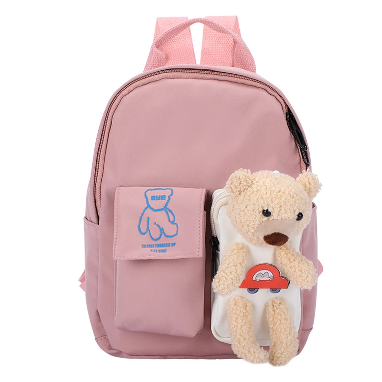 

Cute Cartoon Kids Plush Backpacks Fashion Girls Boys Oxford School Students Lovely Kindergarten Backpack Bags, Customized color