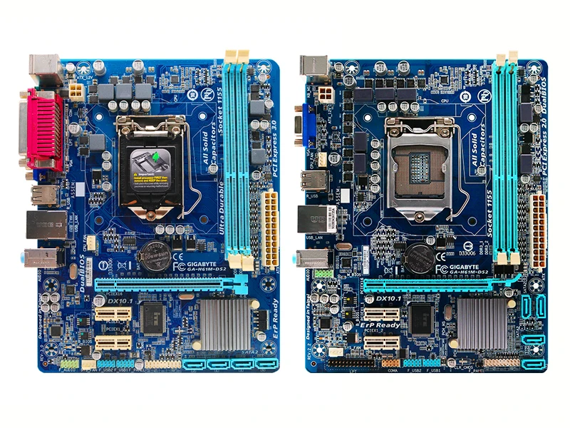 热销英特尔 h61 lga1155 i3,i5,i7 主板主板