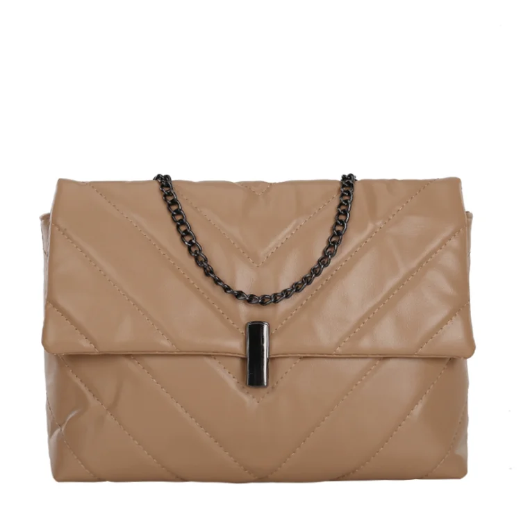 

Wholesale 2021 new fashion chain crossbody bag, White, red, khaki, black