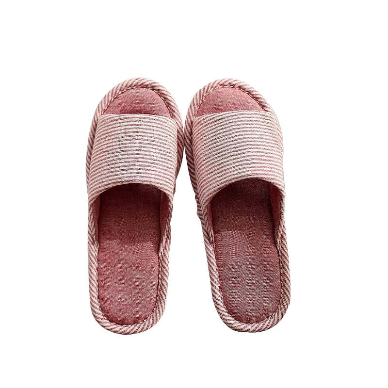 

Custom Logo Most Selling Winter Comfortable Home 100% Cotton Soft Sole Foam Women Indoor Slippers, Customized color