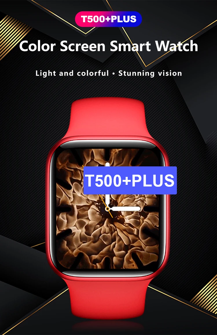 2021 New Arrivals T500+plus Smartwatch 1.75 Bluetooth Reloj