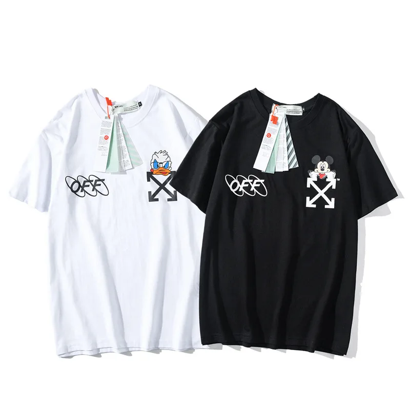 

IHJ3718 Summer mens clothing European and American new style men's printed casual short-sleeved T-shirts