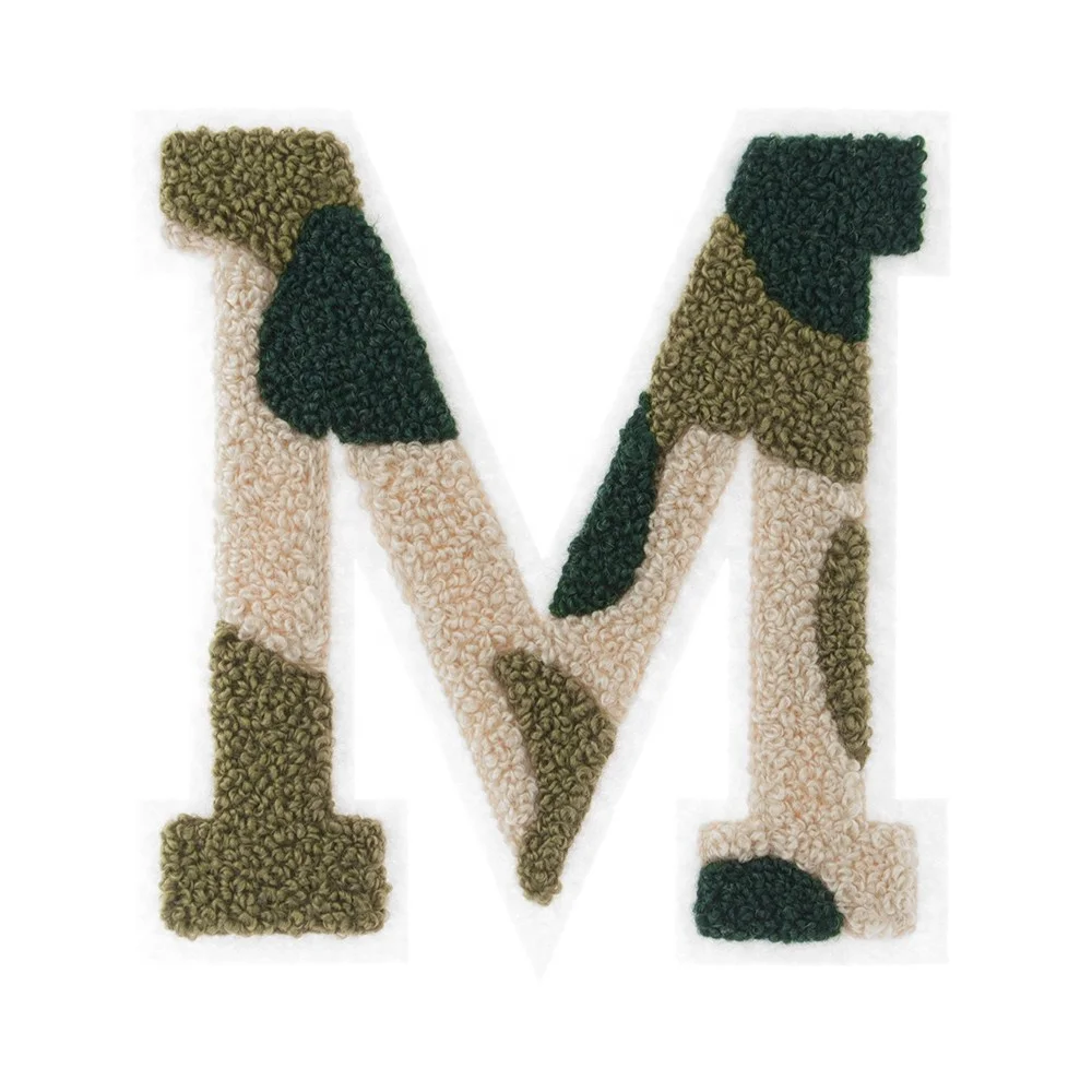 

Custom towel embroidery chenille letter patches for hoodie designer logo embroidery patches iron on clothes patches