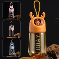 

Zogifts 480 ml tritan bpa free drinking plastic water bottle for kids