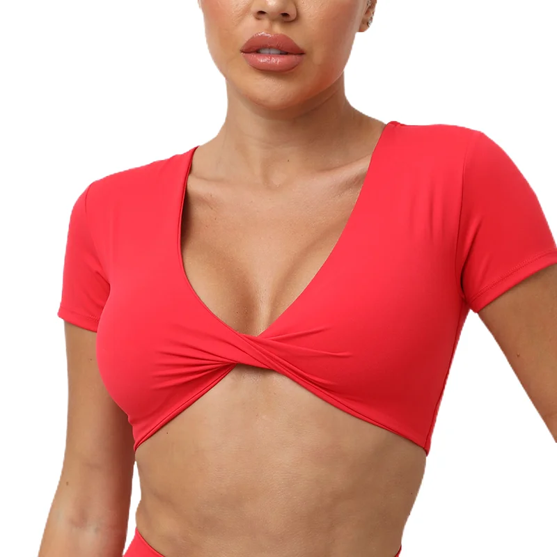 Breathable Solid Color Athletic内衣