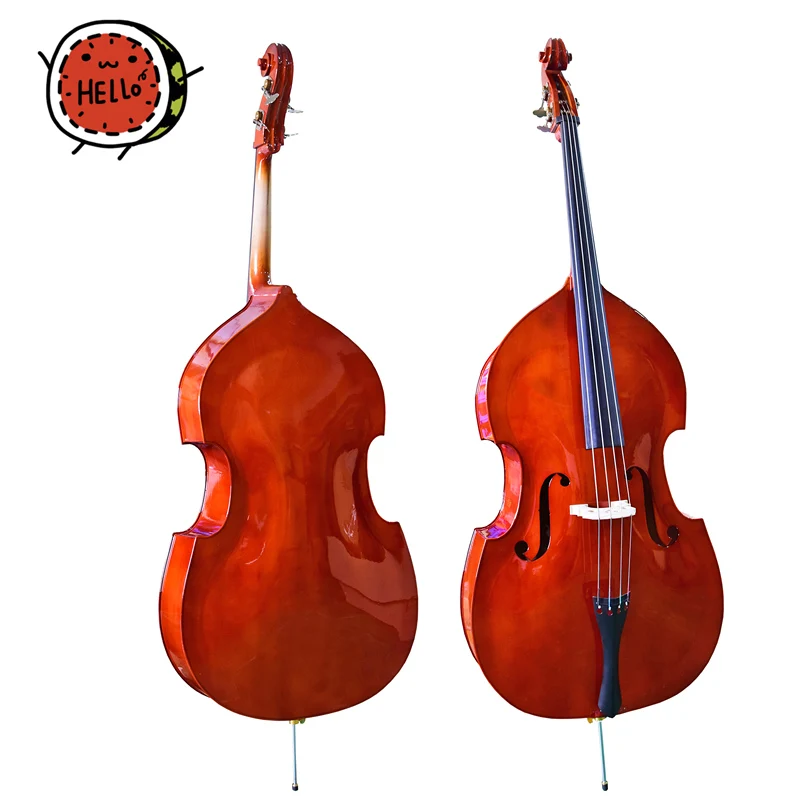 

Strings instruments OEM plywood maple double bass made in China