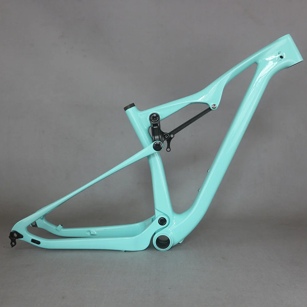 

Custom paint XC Bike full suspension Carbon Mountain Bike Frame Cross country Carbon 29er boosts mtb 142*12mm