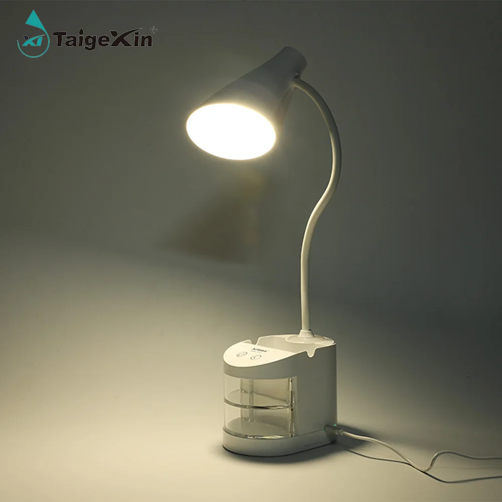 New Design Gooseneck Dimmable Led Reading Light Eye Caring Reading Table Lamps Cheap Desk Lamp