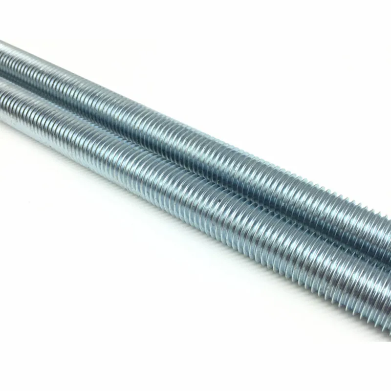 
yellow zinc plated partial threaded rod 10mm 