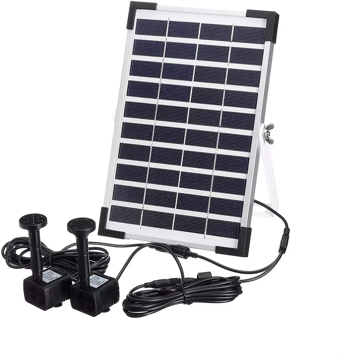 Drop Shipping 5W Solar Water Pump for Pool Koi Pond Bird Bath Outdoor Garden Decoration Submersible Pump Kit