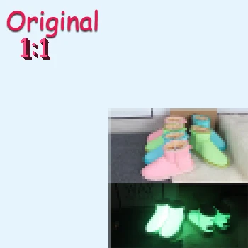 

OEM botas de trabajo Luminous snow boots waterproof for men kids boots uggging wholesale boots for kids