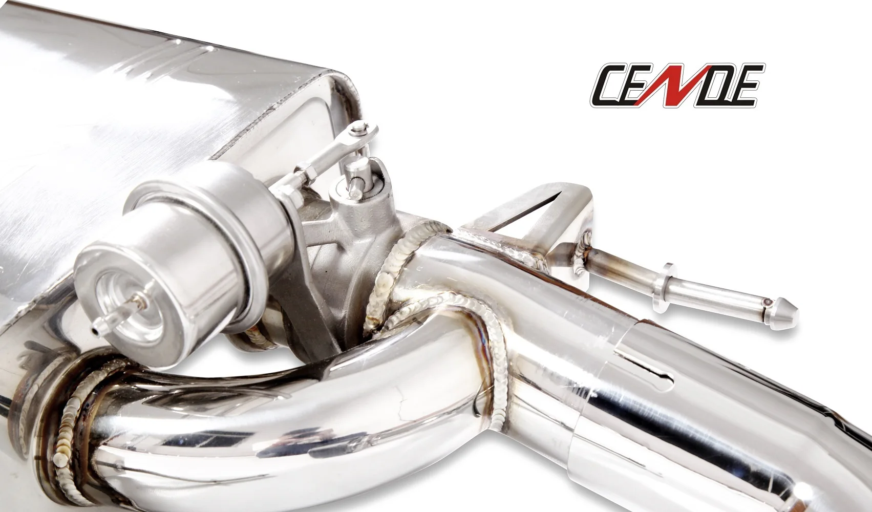 CENDE Car Parts Stainless Steel carbon fiber exhaust pipe for Alfa Romeo Guilia Stelvio