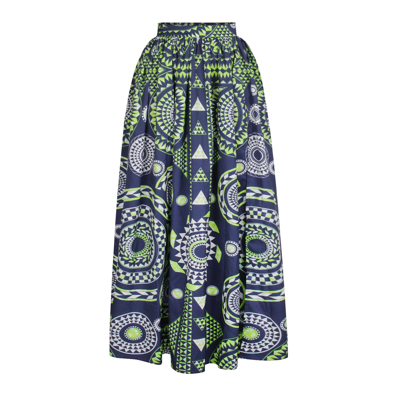 

Stock Printed Women's Split Half-length Skirt Middle East Summer Casual Long Skirt Spot
