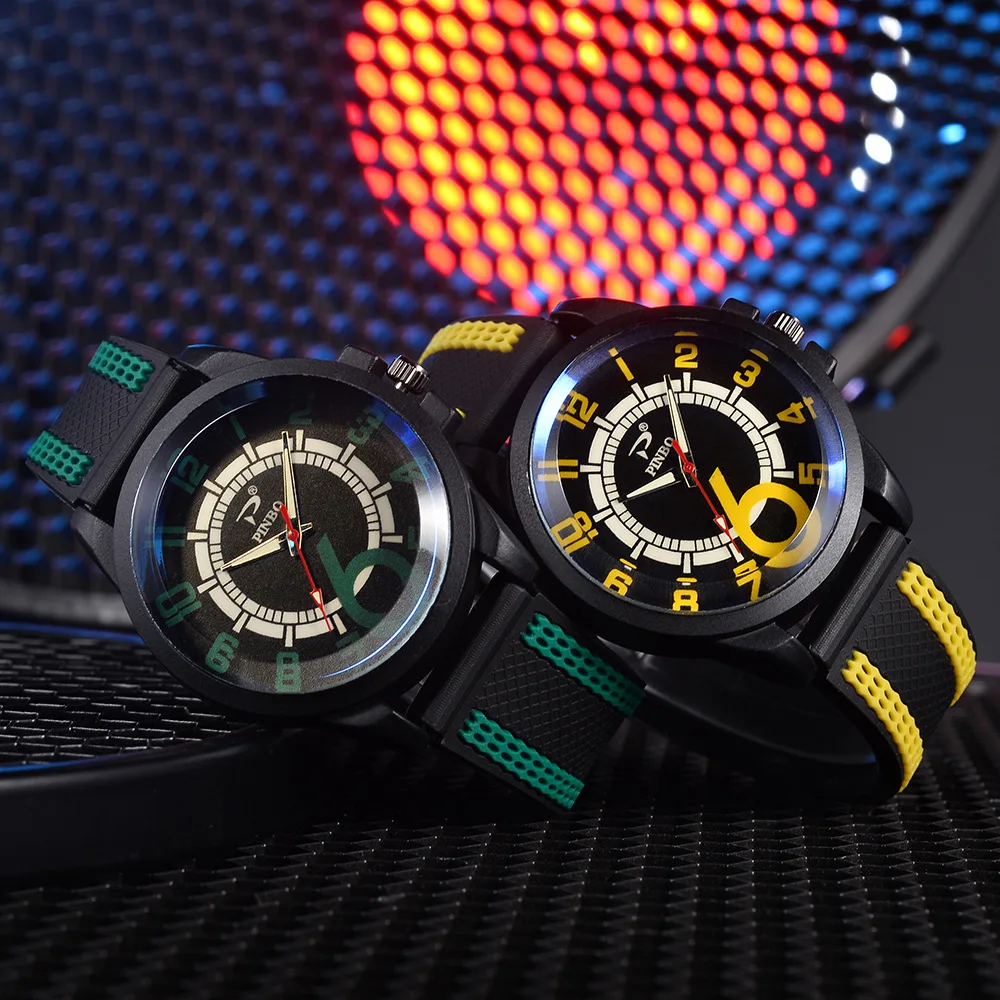 

Wholesale Brand Watch Man Wrist Sports silicone watch strap