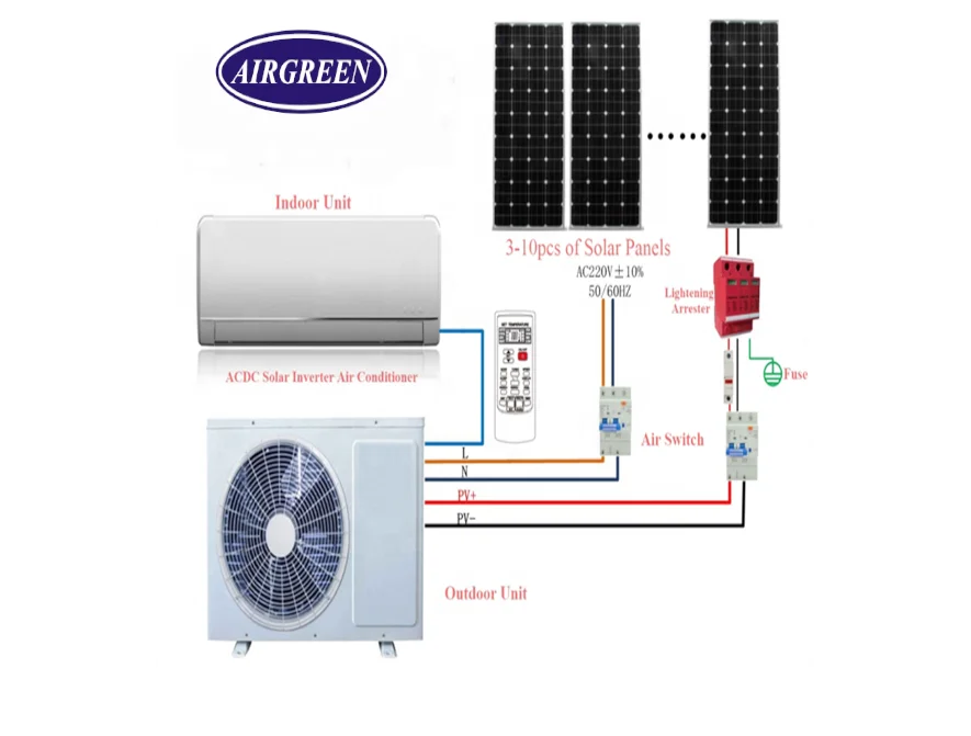 
on grid HYBRID 12000BTU 18000 BTU energia solar ar condicionado com placa preo solar AIR CONDITIONER AIR CONDITIONING 