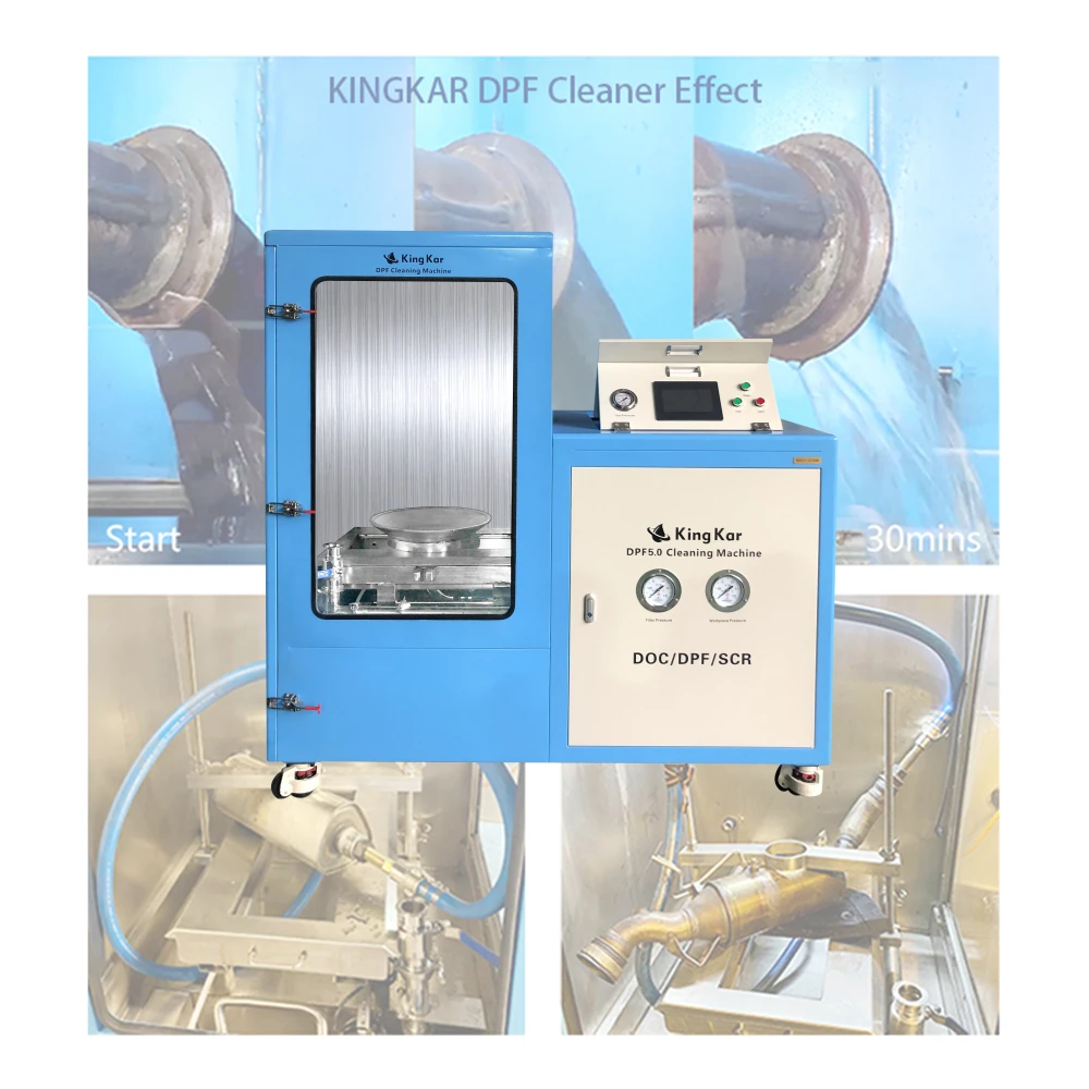 

KingKar 60mins Filtering Dredge Area100% Car SCR/DPF Truck Wash Equipment automatically cleaning machines dpf