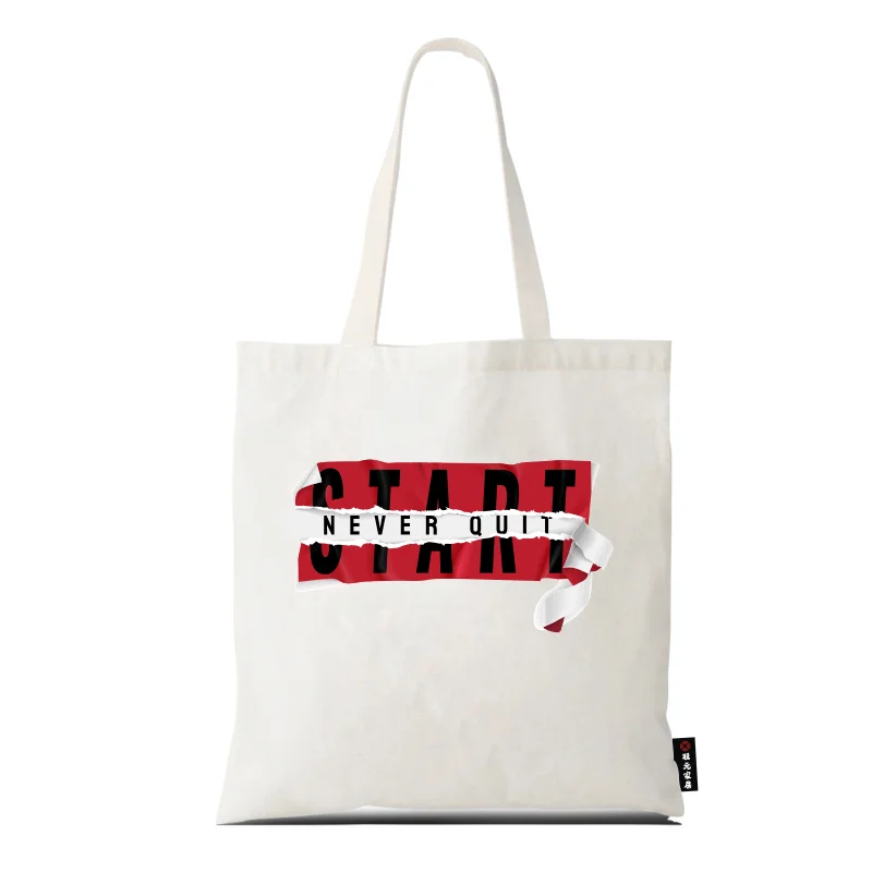 

2020 new design Genuine Classic Retro Multi-functional Simple Canvas Shopping Bag