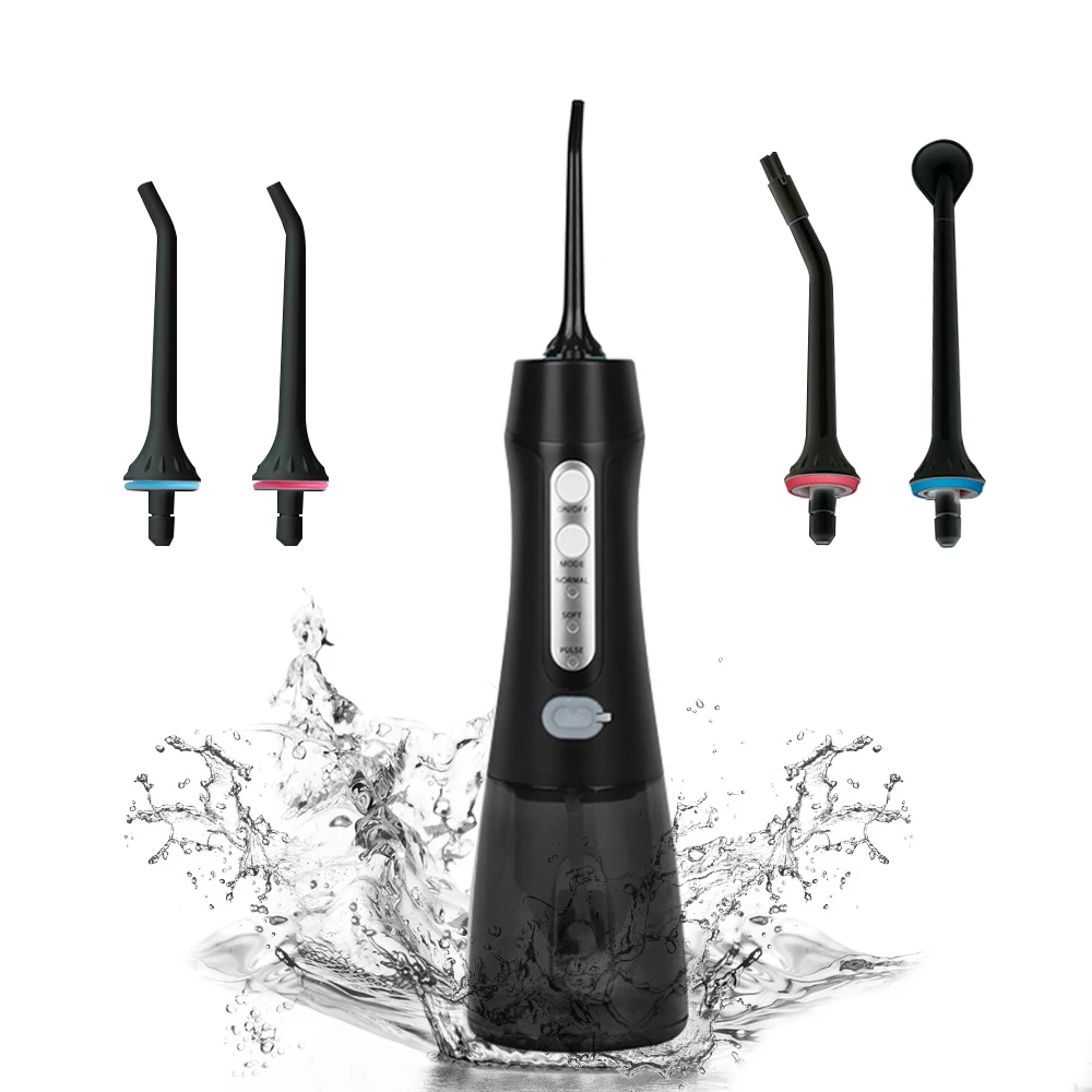 

Hot Seller Portable Mini Ultrasonic Electric Professional oral irrigator ipx7 Cordless water jet dental faucet water flosser