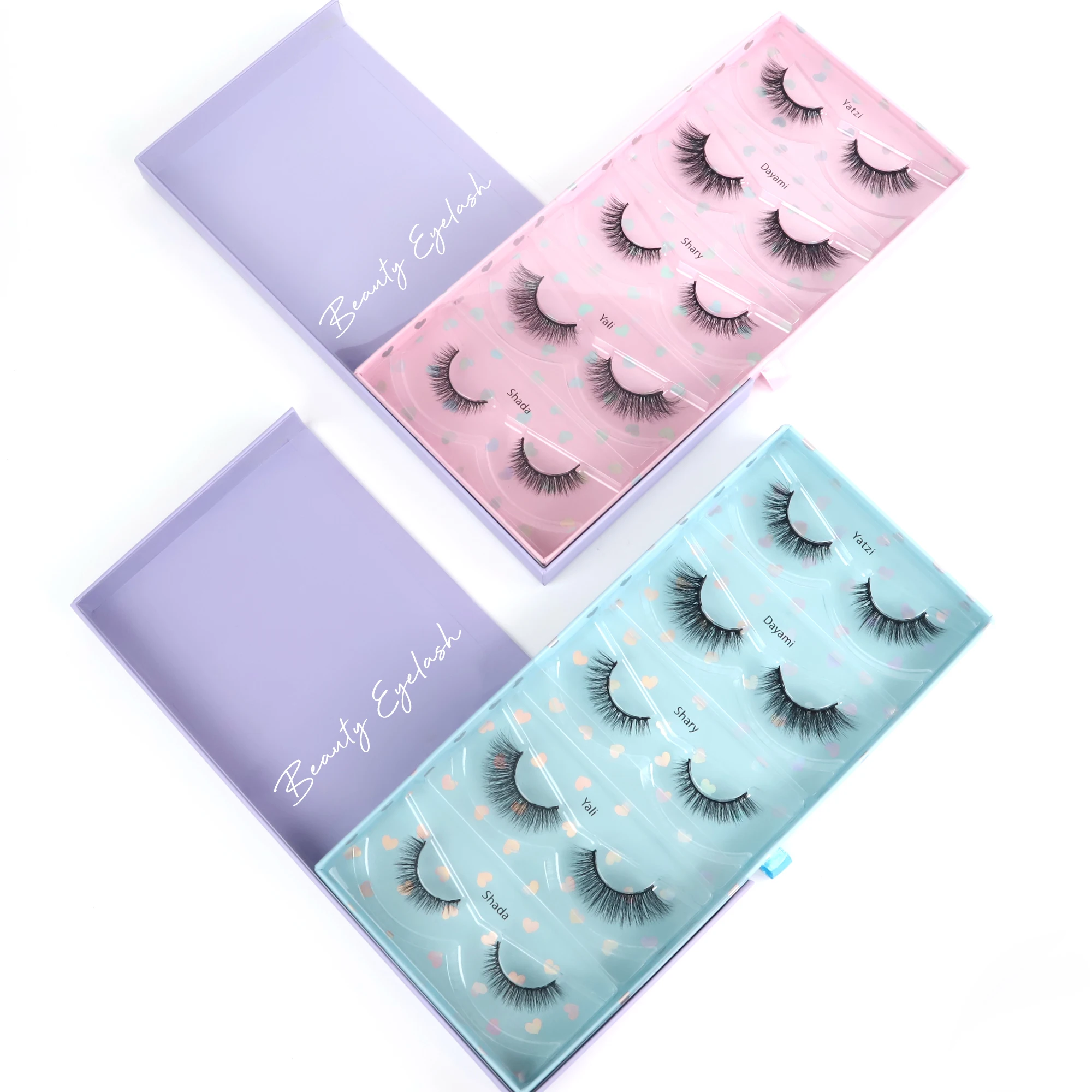 

Wholesale new style private label lashes 3D real mink popular eyelashes