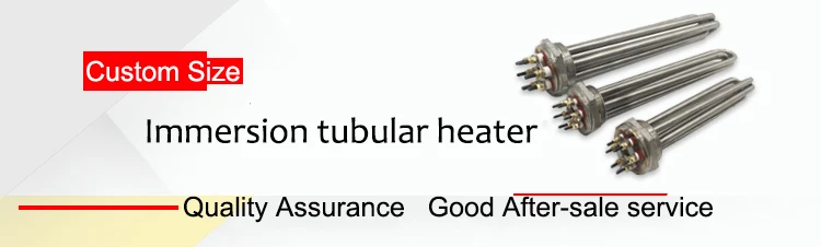 3U Bundle 1.83" Thread Electric Tubular Water Heater Element 380V 9000W 